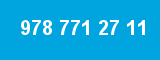 978 771 27 11 978 771 27 11